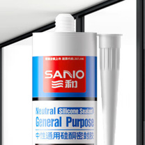三和 SANO 玻璃胶 EC301 270ml (瓷白)