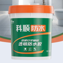 科顺 Kesun 透明防水胶 外墙免砸砖防水涂料 堵漏胶 5kg 运费另议