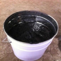 盛京绿洲 聚氨酯防漏胶 HGPU 黑色耐候油性 1KG/桶