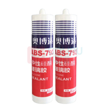 奥博适 ABS-793中性玻璃胶 通用型厨卫填缝硅酮密封胶 防水胶水 耐候硅胶 白色 300ml/支 单支
