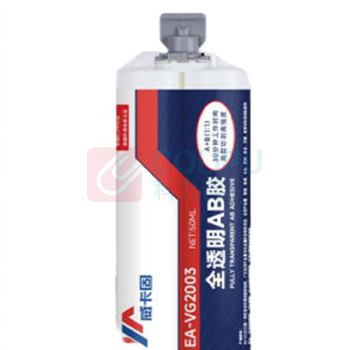 威卡固/VIKAGU 强力结构胶 3C电子元件外壳修补 VG2003 透明 1:1 50ml 送拌片+胶嘴+推杆 固化后具良好的抗冲击抗震动,耐疲劳高剥离强度 最高耐温150°C 环氧树脂 全透明
