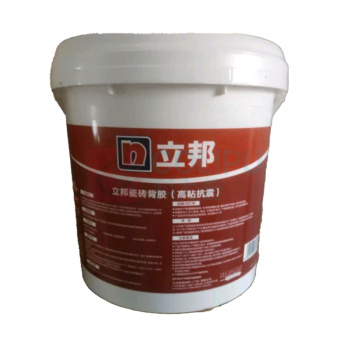 立邦 瓷砖背涂胶(高粘抗震)玻化砖背胶瓷砖强力粘结剂 5kg