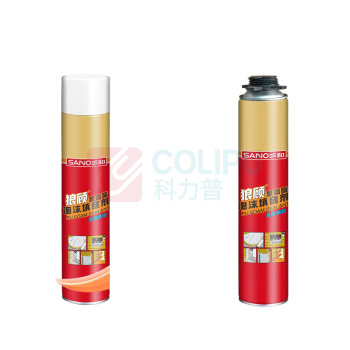三和 SANO 狼顾聚氨酯泡沫填缝剂枪管一体 SANO-LGFPJ-01 960mL/730g