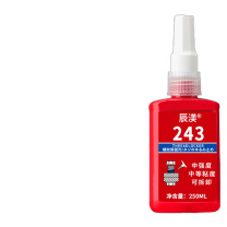 辰渼 螺丝胶防松紧固胶水 243-1 250ML (蓝色)
