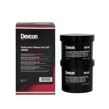 得复康 Devcon 金属修补剂阀门管道修补堵漏快速版 10240 1lb/组 1组装 (黑色)