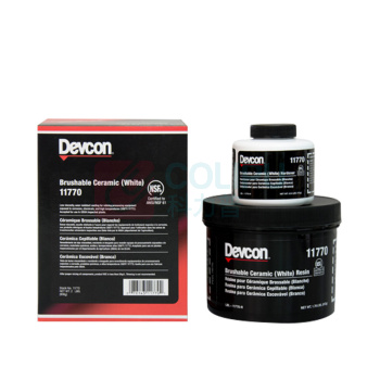 得复康 Devcon Brushable Ceramic 可涂刷陶瓷防护剂 11770s 2lb/组 1组装 (White)