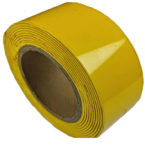 迅大 自融合防腐胶带 50mm*3m 12卷 (颜色随机(黑色/黄色))