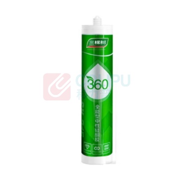 国产 鲍氏 玻璃胶 360ml (透明)