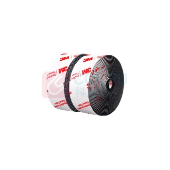 3M 双面背胶魔术贴【毛面+勾面】 2.0cm宽x5米 5卷