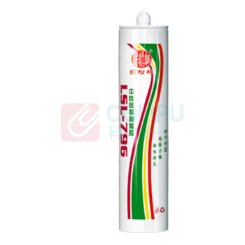 绿松林 玻璃胶 796 300ml (瓷白色)