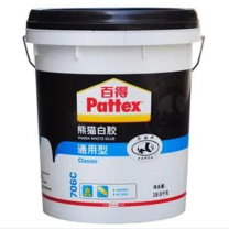 汉高百得 Pattex 熊猫白乳胶通用型 706C 18.6KG/桶