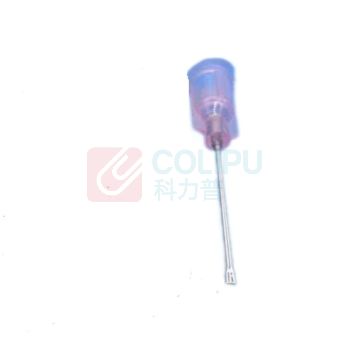 乐淘 点胶机扁咀针头 20G 1英寸 长25MM,总长43MM，外宽1.2MM (粉色)