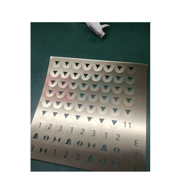 晶事达 标识牌 90×90mm 铝板镂空(1、2、3、4、5、6数字90*90镂空各两个,“排”90*90镂空四个)