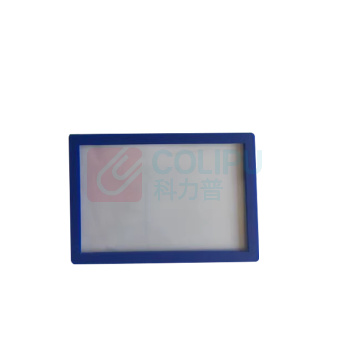 罗德力 磁性物料卡套 45×80mm (蓝色) 10个装