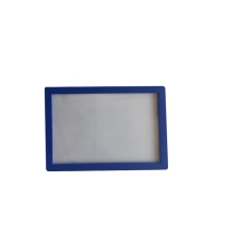 罗德力 磁性物料卡套 45×80mm (蓝色) 10个装