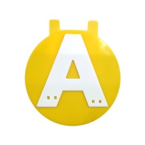 努师傅 ABC分类仓库标识指示牌 四款可选 DY-11 直径100mm 