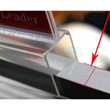 也特 工位牌亚克力员工职位牌骑马式 200x100mm卡槽宽30mm
