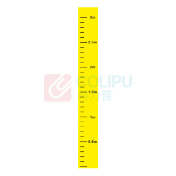 也特 液位测量反光刻度标识贴 1000*40mm 可定制 (红黄蓝绿白随机)