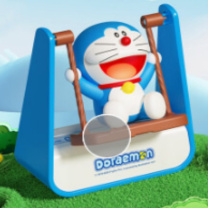 哆啦A梦 DORAEMON 秋千香薰停车号码牌 /RAMO039/蓝色