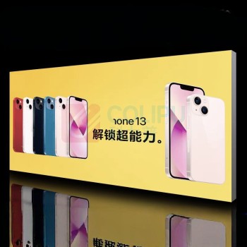 也特 单面软膜灯箱定制 1*1m 厚度8cm