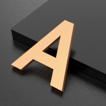 豪思克普 定制内容立体金属文字 7cm