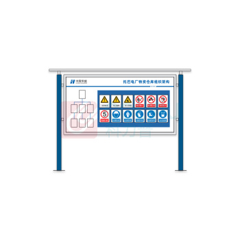 其实奇 金属标牌 入口宣传栏 QSQ-BS-HN-064 3100mm*2200mm 镀锌板焊接喷漆