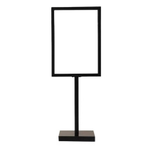 勤凯 广告立牌展示架海报架子小号 50*70cm (黑色) 不含海报