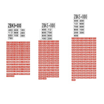 派智达 PAIZHIDA 正矢标 80*250mm 国产