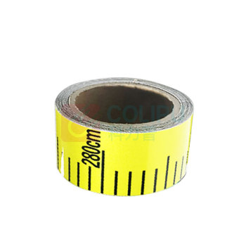 罗德力 抗磨耐用液位刻度尺标 35mm×2m (长度是拼接的) (黄色)