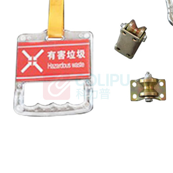 罗德力 垃圾分类亭手环 有害垃圾拉手+3米绳 (红)