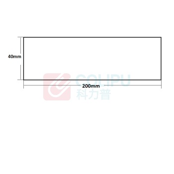 豪思克普 设备标识牌 200*40mm 厚度1mm 不锈钢腐蚀刻字