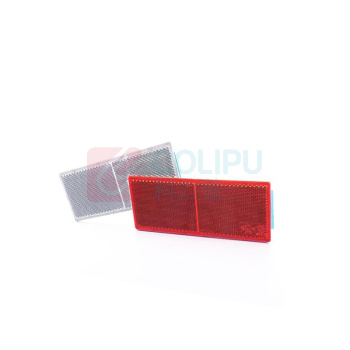 嘉辽 警示反光膜 不带孔,亚克力;车用回复反射器反光片 BS1019P 150×50mm (白色)