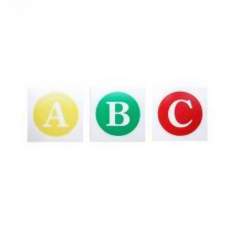 嘉辽 警示反光膜 铝板反光膜 小号长方形,高压(ABC各一) EBS4181