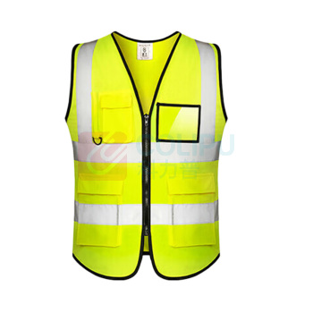 OIMG 反光背心 XGG-2 XL 10件/组 (荧光黄) 反光衣服骑行交通施工环卫反光马甲