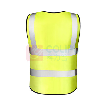 OIMG 反光背心 XGG-2 XL 10件/组 (荧光黄) 反光衣服骑行交通施工环卫反光马甲