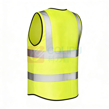 OIMG 反光背心 XGG-2 XL 10件/组 (荧光黄) 反光衣服骑行交通施工环卫反光马甲