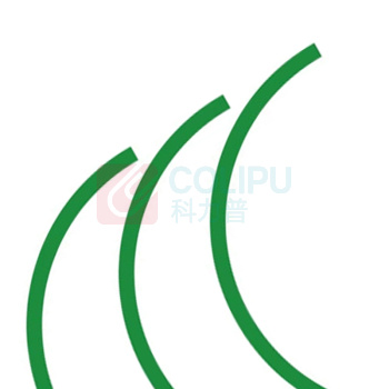 罗德力 反光防水仪表标识贴 1/2弧形 直径10CM圆环宽度5MM (绿色) 500贴/包