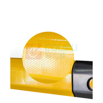 OIMG 橡胶挡车器橡塑定位器 2000*150*110cm 12.5kg (黑黄)