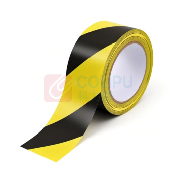 豪思克普 PVC警示胶带 48mm*33m (黑黄色) 普通厚度