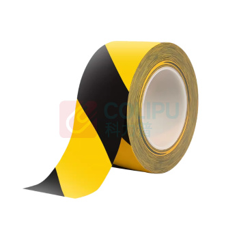 豪思克普 PVC警示胶带 48mm*33m (黑黄色) 普通厚度