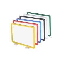 安晟达 货架标识牌 15*10cm A6双磁扣 (蓝色)