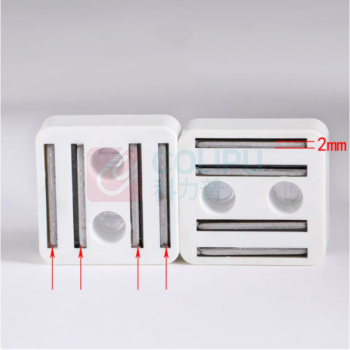 安晟达 货架标识牌 15*10cm A6双磁扣 (蓝色)