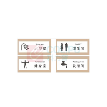 其实奇 门口悬挂提示标识 TY260264