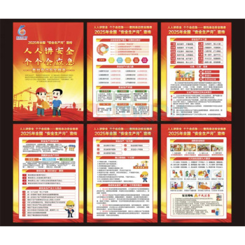 中安宣教 安全宣教挂图 A001 76*52cm