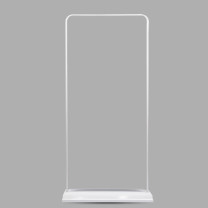盎博 铁质展架 海报内容可定制 AB-TZZJ 80cm×180cm (白色) 单位：个
