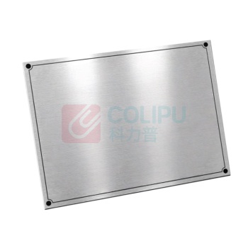 豪思克普 304不锈钢铭牌 150mm*100mm*1.5mm