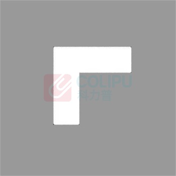 番鑫工贸 定位贴 12x5cm L型 白色