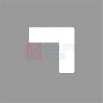 番鑫工贸 定位贴 12x5cm L型 白色