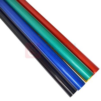 上柯 刻字机膜反光膜警示胶纸胶带 8428 PET 124cm*45.7m(黄色)