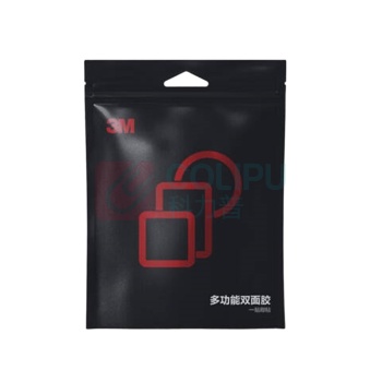 3M 强力双面胶 5952 VHB™胶带强力粘贴手办公仔固定持久 5952黑色 40mm圆片*5片ht (黑色)